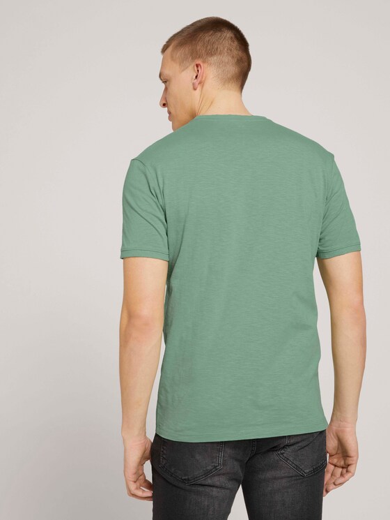 T-Shirt mit Bio-Baumwolle - Männer - light mint green T-Shirt mit Bio-Baumwolle - Männer - light mint green - 2 - TOM TAILOR