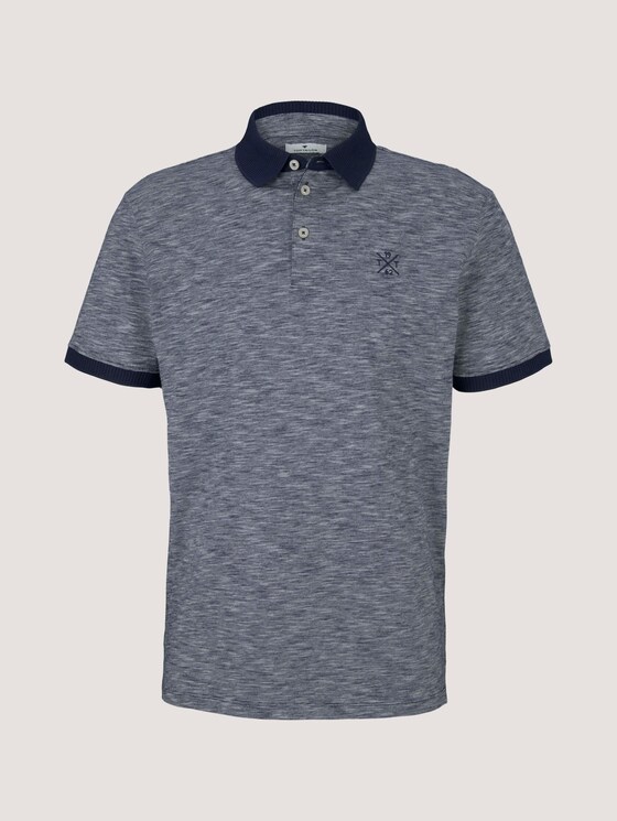 Fein gestreiftes Poloshirt - Männer - offwhite navy stripe Fein gestreiftes Poloshirt - Männer - offwhite navy stripe - 7 - TOM TAILOR