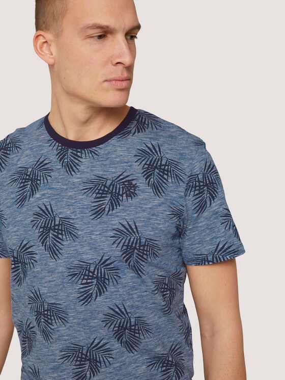 T-Shirt mit Muster - Männer - offwhite navy stripes T-Shirt mit Muster - Männer - offwhite navy stripes - 9 - TOM TAILOR