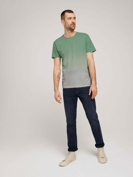 Gestreept T-shirt - Mannen - Yarn Dye Stripe White Gestreept T-shirt - Mannen - Yarn Dye Stripe White - 3 - TOM TAILOR