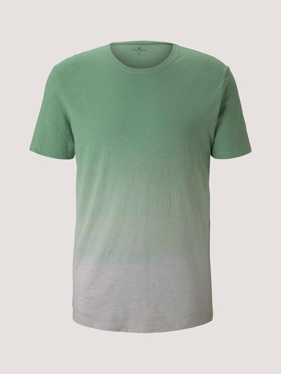 Gestreept T-shirt - Mannen - Yarn Dye Stripe White Gestreept T-shirt - Mannen - Yarn Dye Stripe White - 7 - TOM TAILOR