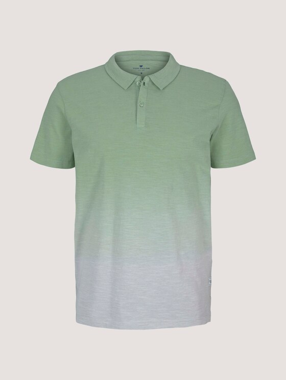 Gradiënt gestreept poloshirt - Mannen - Yarn Dye Stripe White Gradiënt gestreept poloshirt - Mannen - Yarn Dye Stripe White - 7 - TOM TAILOR