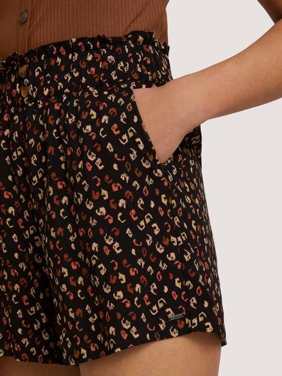 Relaxed Shorts met dessin - Vrouwen - colourful leo print Relaxed Shorts met dessin - Vrouwen - colourful leo print - 10 - TOM TAILOR Denim