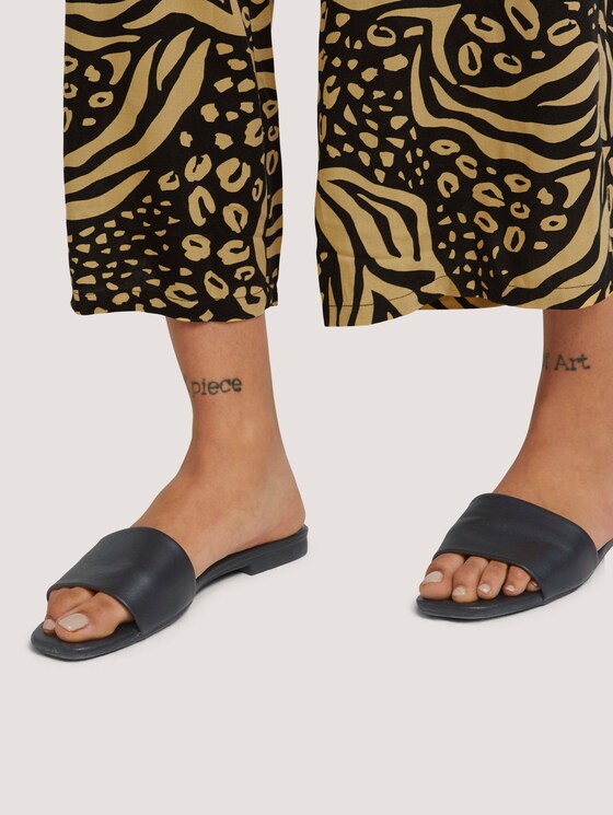 Gemusterte Culotte Hose - Frauen - black animal print Gemusterte Culotte Hose - Frauen - black animal print - 10 - TOM TAILOR Denim