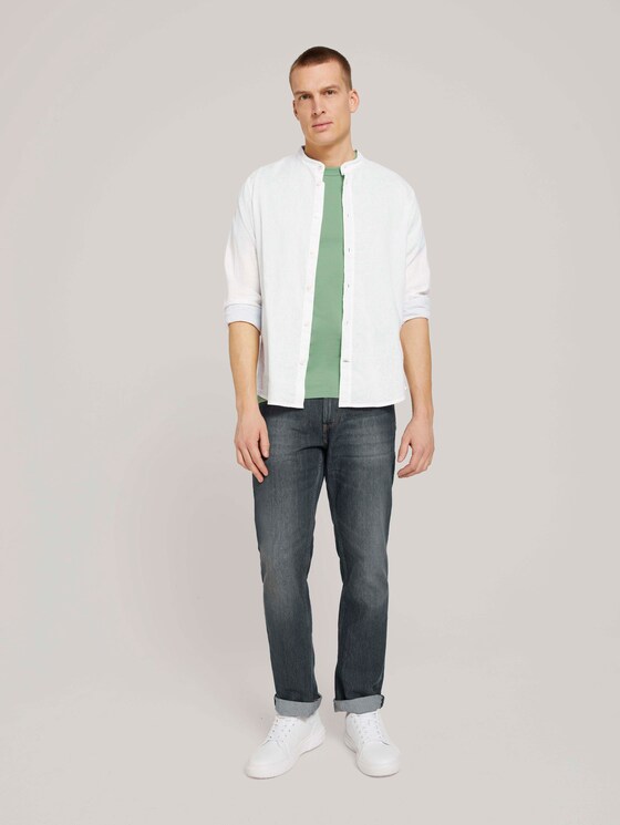 Basic T-Shirt - Männer - light mint green Basic T-Shirt - Männer - light mint green - 3 - TOM TAILOR