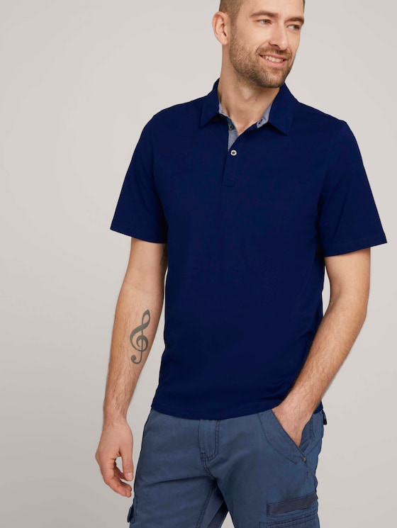 Basic Poloshirt - Männer - Sailor Blue Basic Poloshirt - Männer - Sailor Blue - 5 - TOM TAILOR