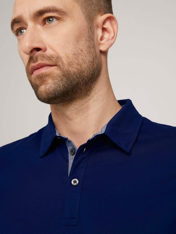 Basic Poloshirt - Männer - Sailor Blue Basic Poloshirt - Männer - Sailor Blue - 9 - TOM TAILOR