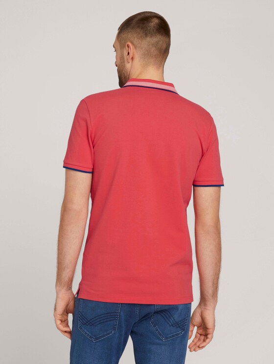 Poloshirt - Männer - Plain Red Poloshirt - Männer - Plain Red - 2 - TOM TAILOR