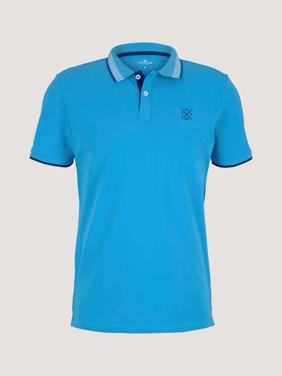 Poloshirt - Männer - aquarius turquoise Poloshirt - Männer - aquarius turquoise - 7 - TOM TAILOR