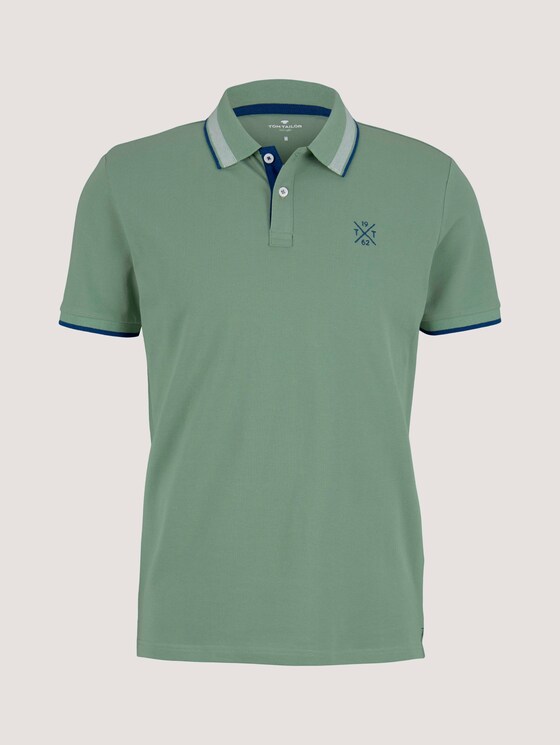 Poloshirt - Männer - light mint green Poloshirt - Männer - light mint green - 7 - TOM TAILOR