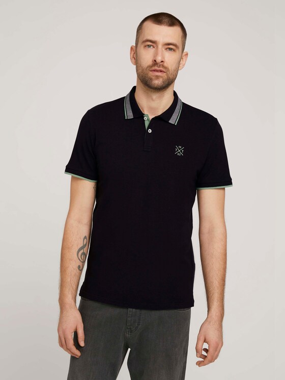 Poloshirt - Männer - Black Poloshirt - Männer - Black - 1 - TOM TAILOR