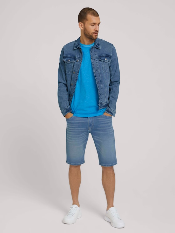 T-Shirt im Used-Look - Männer - aquarius turquoise T-Shirt im Used-Look - Männer - aquarius turquoise - 3 - TOM TAILOR
