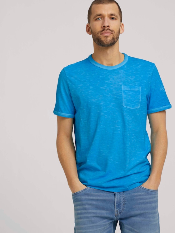 T-Shirt im Used-Look - Männer - aquarius turquoise T-Shirt im Used-Look - Männer - aquarius turquoise - 5 - TOM TAILOR