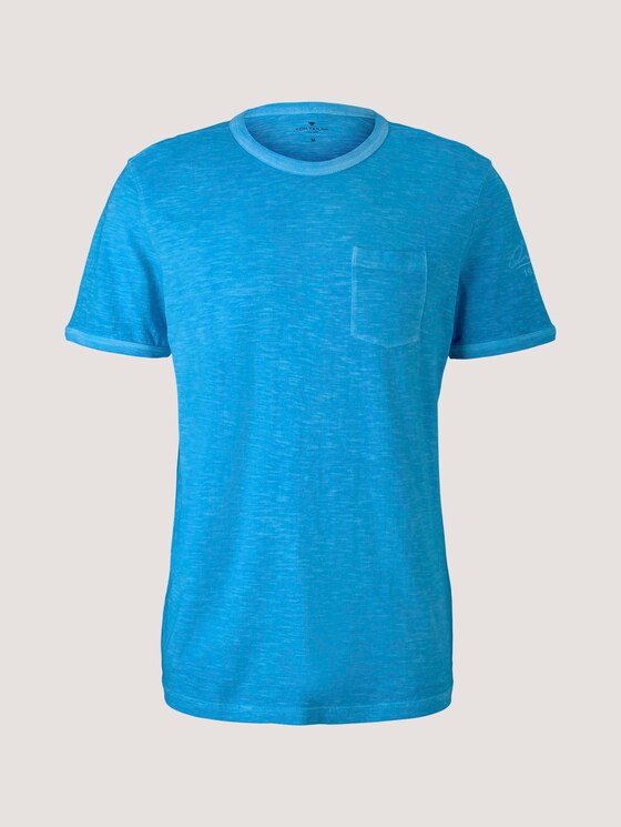 T-Shirt im Used-Look - Männer - aquarius turquoise T-Shirt im Used-Look - Männer - aquarius turquoise - 7 - TOM TAILOR