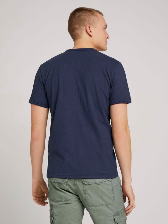 T-Shirt mit Print - Männer - Sailor Blue T-Shirt mit Print - Männer - Sailor Blue - 2 - TOM TAILOR