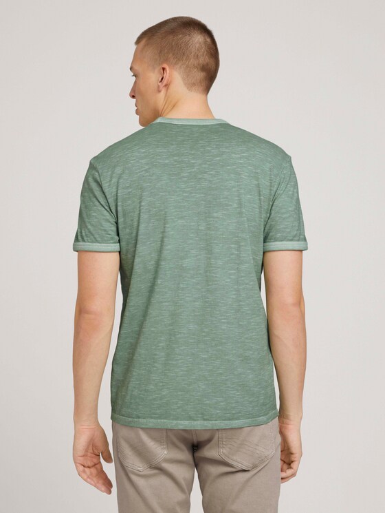 T-Shirt mit floralem Print - Männer - light mint green T-Shirt mit floralem Print - Männer - light mint green - 2 - TOM TAILOR
