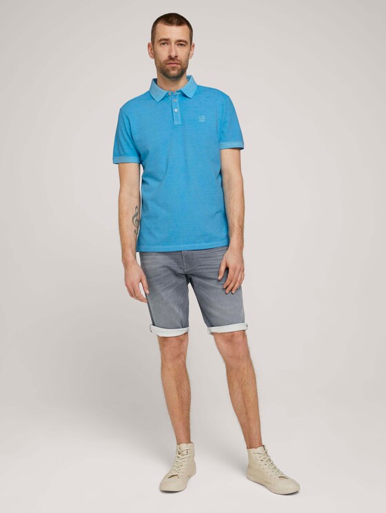 poloshirt met klein logo - Mannen - aquarius turquoise poloshirt met klein logo - Mannen - aquarius turquoise - 3 - TOM TAILOR