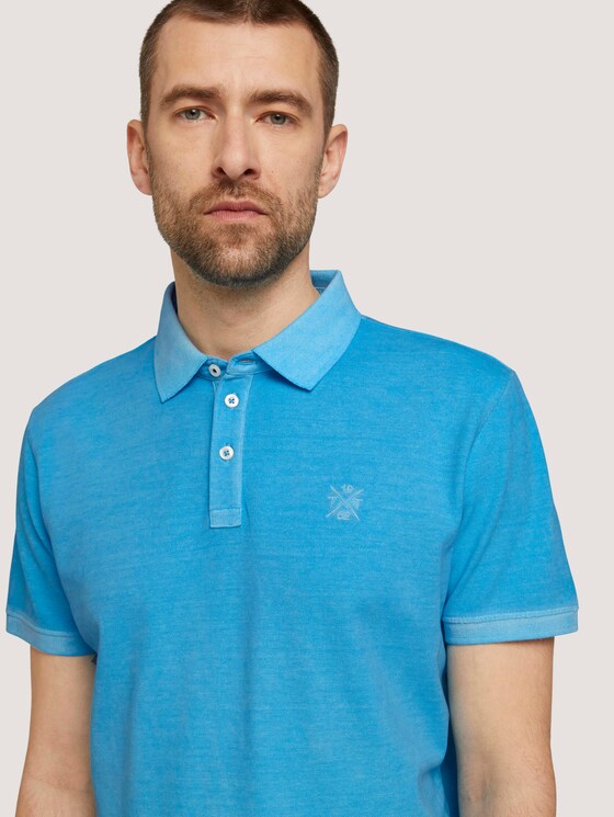 poloshirt met klein logo - Mannen - aquarius turquoise poloshirt met klein logo - Mannen - aquarius turquoise - 9 - TOM TAILOR