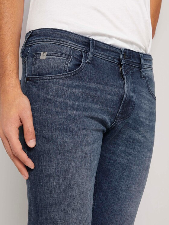 Slim Piers Strech Jeans - Männer - Used Mid Stone Blue Denim Slim Piers Strech Jeans - Männer - Used Mid Stone Blue Denim - 10 - TOM TAILOR Denim