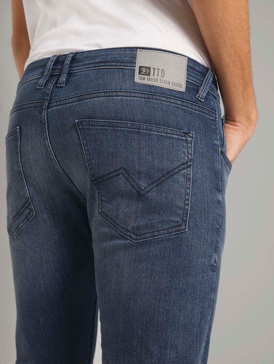 Slim Piers Strech Jeans - Männer - Used Mid Stone Blue Denim Slim Piers Strech Jeans - Männer - Used Mid Stone Blue Denim - 9 - TOM TAILOR Denim