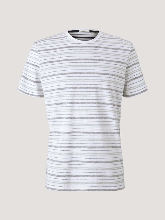 Gestreiftes T-Shirt - Männer - sailor blue inside stripe Gestreiftes T-Shirt - Männer - sailor blue inside stripe - 7 - TOM TAILOR