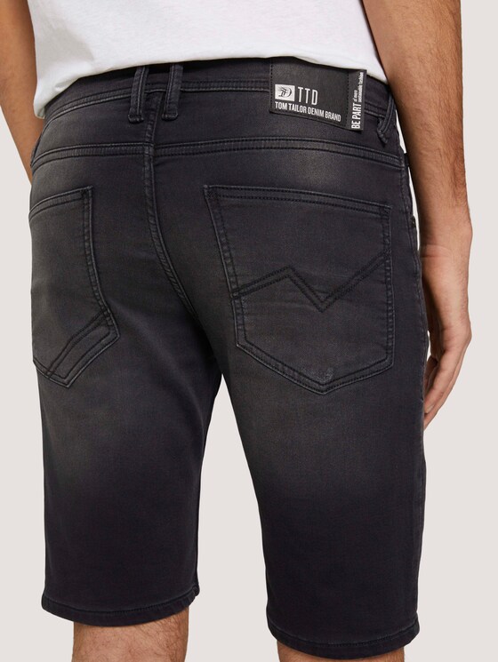 Regular Fit Jeans-Shorts - Männer - destroyed dark stone black den Regular Fit Jeans-Shorts - Männer - destroyed dark stone black den - 10 - TOM TAILOR Denim