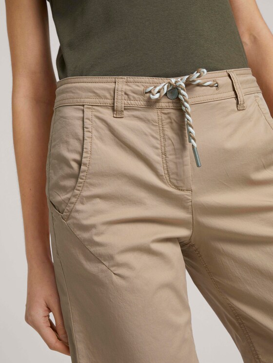 Bermuda Shorts mit Kordelzug - Frauen - desert linen Bermuda Shorts mit Kordelzug - Frauen - desert linen - 10 - TOM TAILOR