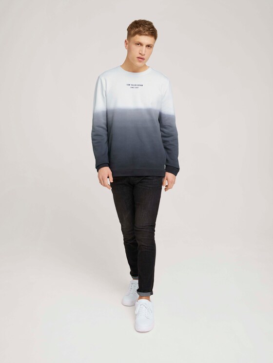 Sweatshirt mit Farbverlauf - Männer - Sky Captain Blue Sweatshirt mit Farbverlauf - Männer - Sky Captain Blue - 3 - TOM TAILOR Denim