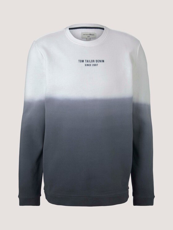 Sweatshirt mit Farbverlauf - Männer - Sky Captain Blue Sweatshirt mit Farbverlauf - Männer - Sky Captain Blue - 7 - TOM TAILOR Denim