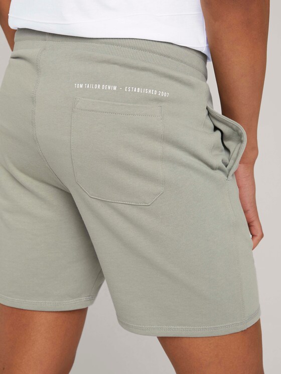 Bermuda Sweatshorts - Männer - Greyish Shadow Olive Bermuda Sweatshorts - Männer - Greyish Shadow Olive - 9 - TOM TAILOR Denim