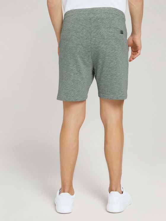 Melierte Sweatshorts - Männer - smooth green black melange Melierte Sweatshorts - Männer - smooth green black melange - 2 - TOM TAILOR Denim