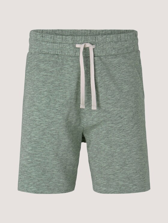 Melierte Sweatshorts - Männer - smooth green black melange Melierte Sweatshorts - Männer - smooth green black melange - 7 - TOM TAILOR Denim