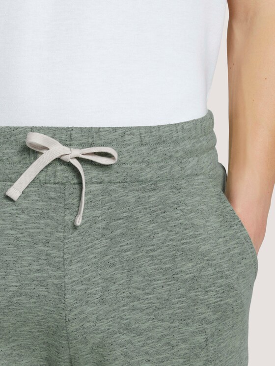 Melierte Sweatshorts - Männer - smooth green black melange Melierte Sweatshorts - Männer - smooth green black melange - 9 - TOM TAILOR Denim
