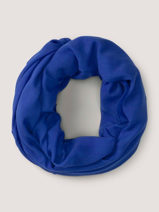 Gemusterter Schlauchschal - Frauen - anemone blue Gemusterter Schlauchschal - Frauen - anemone blue - 7 - Tom Tailor E-Shop Kollektion