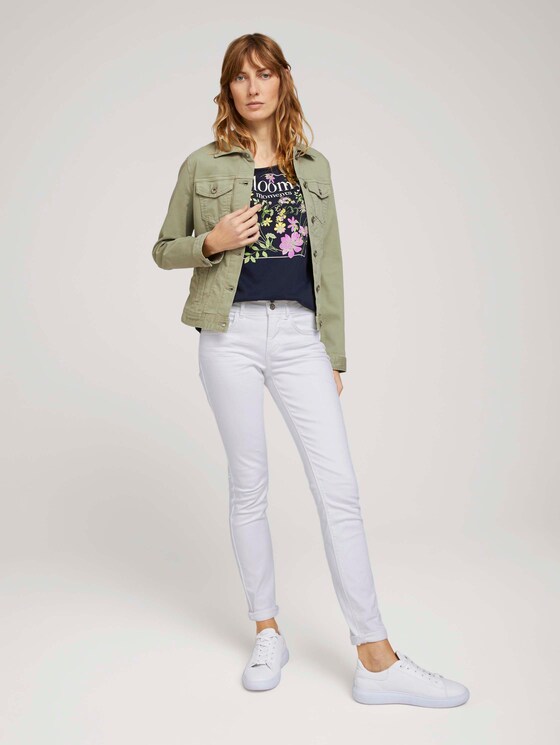 T-Shirt mit Print mit Bio-Baumwolle - Frauen - Sky Captain Blue T-Shirt mit Print mit Bio-Baumwolle - Frauen - Sky Captain Blue - 3 - TOM TAILOR