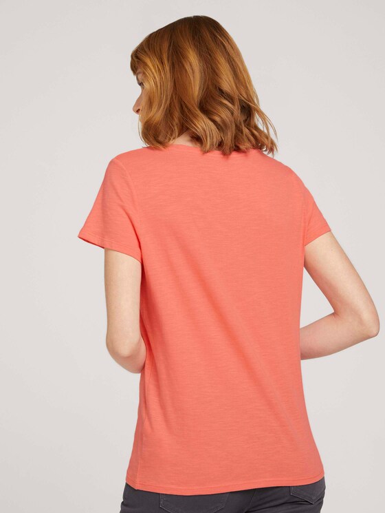 T-Shirt - Frauen - strong peach tone T-Shirt - Frauen - strong peach tone - 2 - TOM TAILOR
