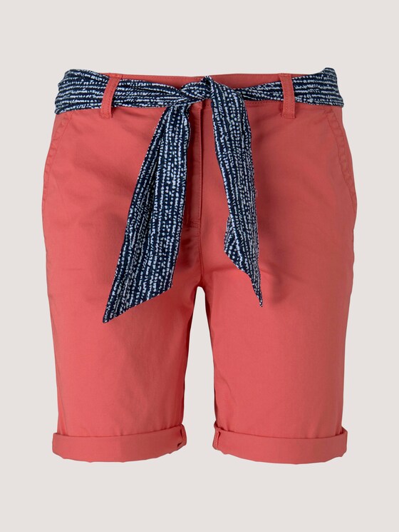 Relaxed Chino Bermuda Shorts - Vrouwen - flamingo flower Relaxed Chino Bermuda Shorts - Vrouwen - flamingo flower - 7 - TOM TAILOR