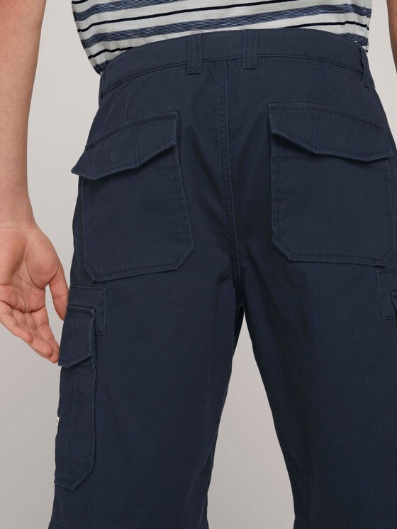 Twill Cargo Shorts - Männer - Sky Captain Blue Twill Cargo Shorts - Männer - Sky Captain Blue - 10 - TOM TAILOR