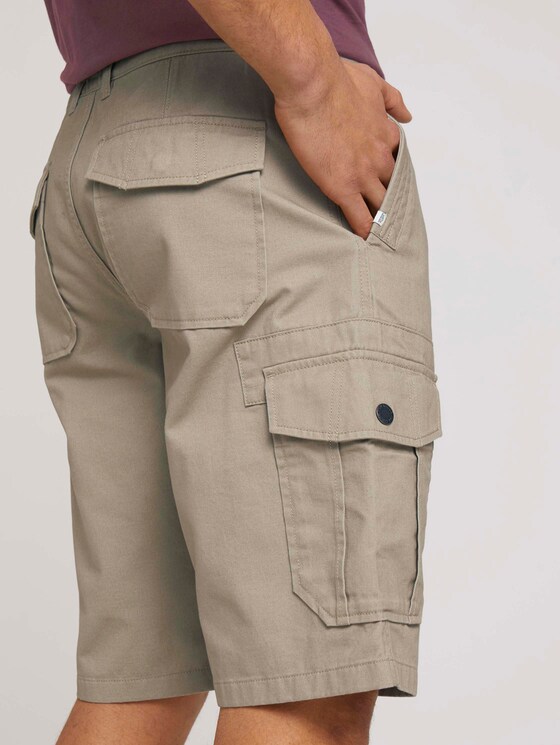 Twill Cargo Shorts - Männer - Chinchilla Twill Cargo Shorts - Männer - Chinchilla - 9 - TOM TAILOR