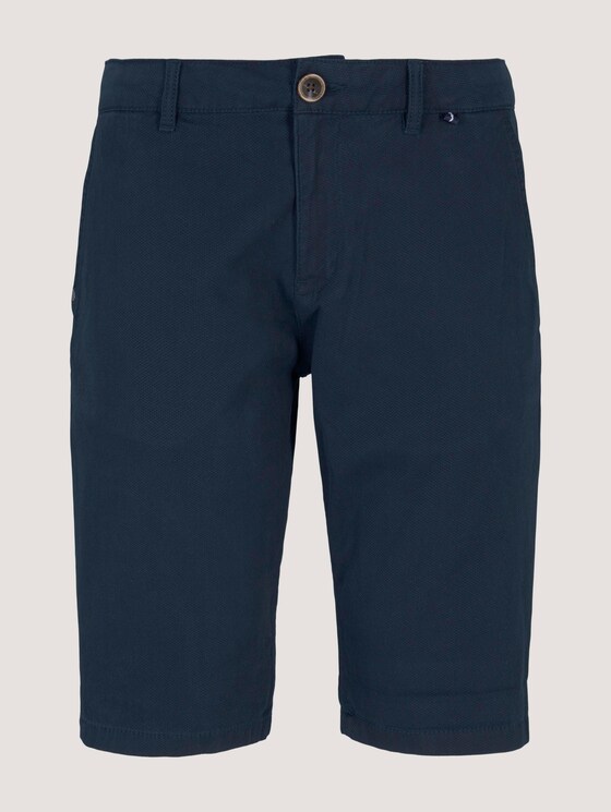 Chino Slim Shorts mit Bio-Baumwolle - Männer - Dark Blue Chino Slim Shorts mit Bio-Baumwolle - Männer - Dark Blue - 7 - TOM TAILOR