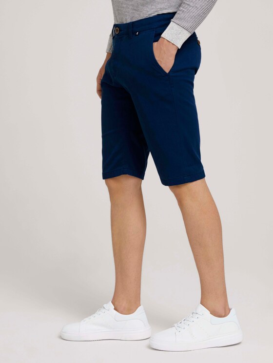 Chino Slim Shorts mit Bio-Baumwolle - Männer - after dark blue Chino Slim Shorts mit Bio-Baumwolle - Männer - after dark blue - 11 - TOM TAILOR
