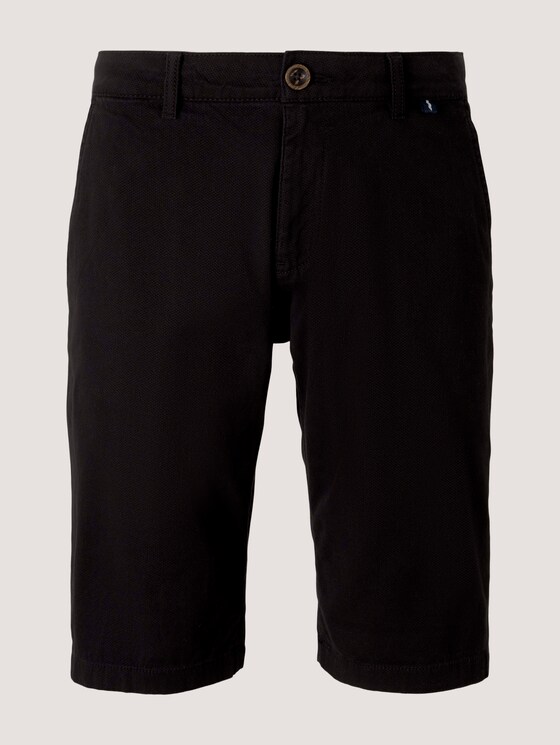Chino Slim Shorts mit Bio-Baumwolle - Männer - Black Chino Slim Shorts mit Bio-Baumwolle - Männer - Black - 7 - TOM TAILOR