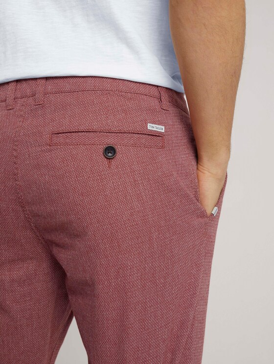 Josh Slim Chino-Shorts - Männer - red minimal design Josh Slim Chino-Shorts - Männer - red minimal design - 10 - TOM TAILOR