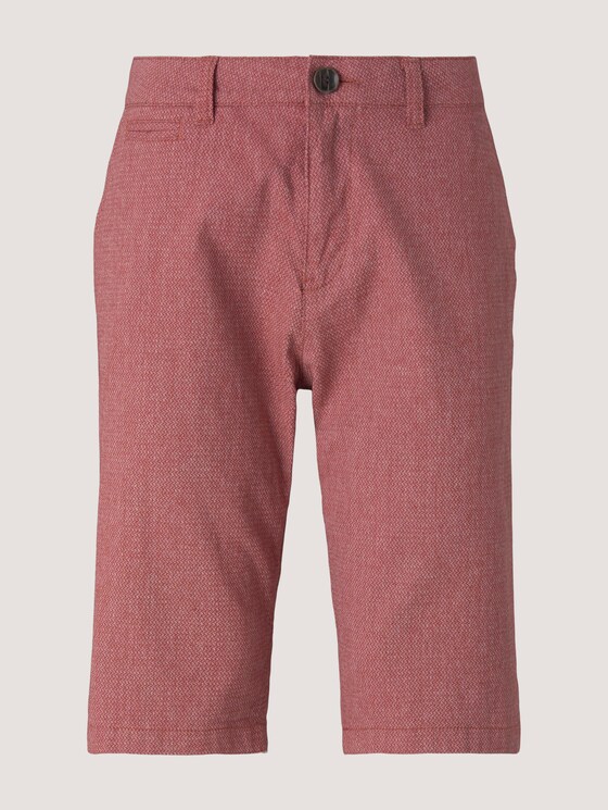 Josh Slim Chino-Shorts - Männer - red minimal design Josh Slim Chino-Shorts - Männer - red minimal design - 7 - TOM TAILOR