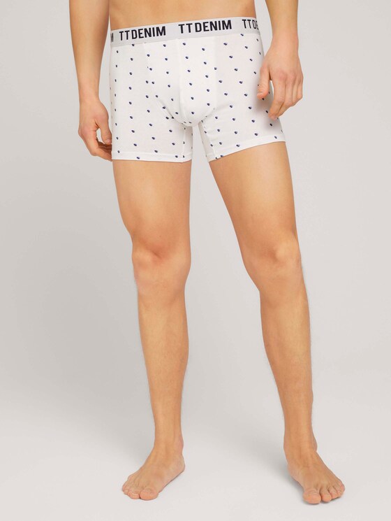 Boxershorts im 3er-Pack - Männer - navy colored squares print Boxershorts im 3er-Pack - Männer - navy colored squares print - 1 - TOM TAILOR Denim