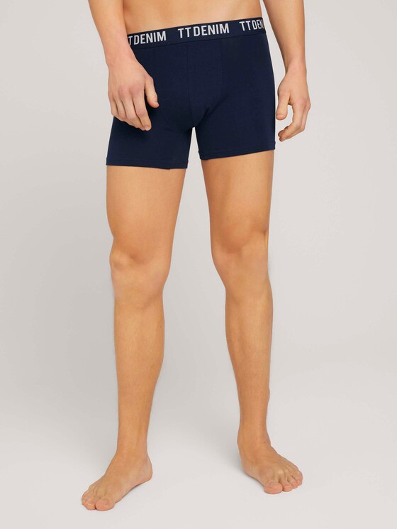 Boxershorts im 3er-Pack - Männer - navy colored squares print Boxershorts im 3er-Pack - Männer - navy colored squares print - 56 - TOM TAILOR Denim