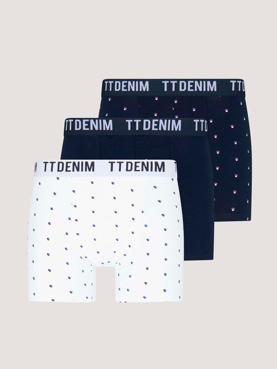 Boxershorts im 3er-Pack - Männer - navy colored squares print Boxershorts im 3er-Pack - Männer - navy colored squares print - 7 - TOM TAILOR Denim
