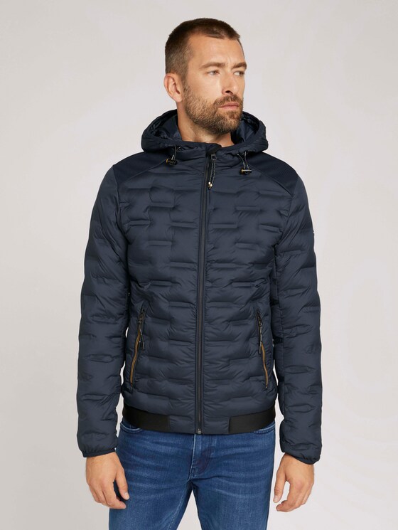 Hybrid Jacke - Männer - Sky Captain Blue Hybrid Jacke - Männer - Sky Captain Blue - 1 - TOM TAILOR