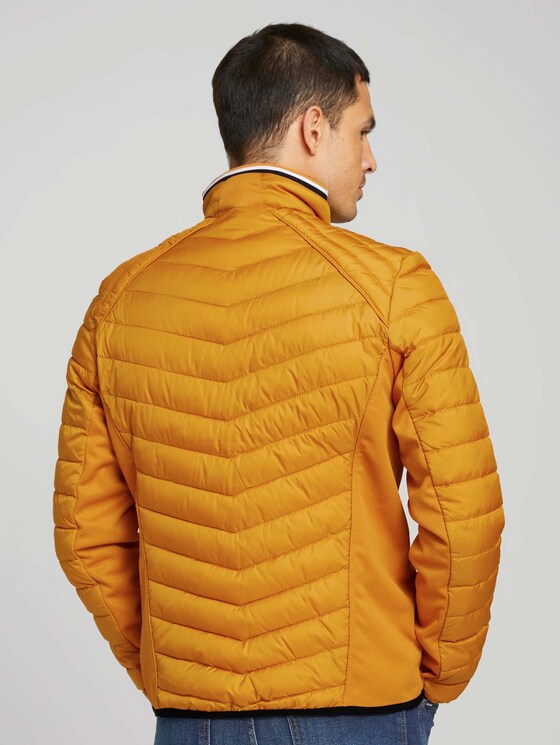 gesteppte Hybridjacke - Männer - Flame Brown gesteppte Hybridjacke - Männer - Flame Brown - 2 - TOM TAILOR