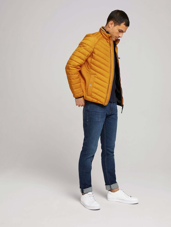 gesteppte Hybridjacke - Männer - Flame Brown gesteppte Hybridjacke - Männer - Flame Brown - 3 - TOM TAILOR